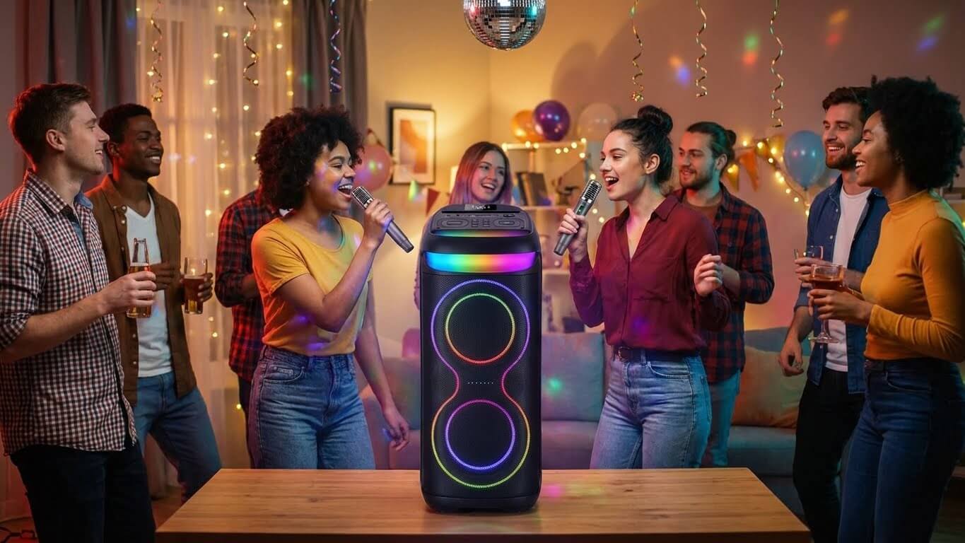 GreenKeeper GKD60 Portable Party Speaker 400W