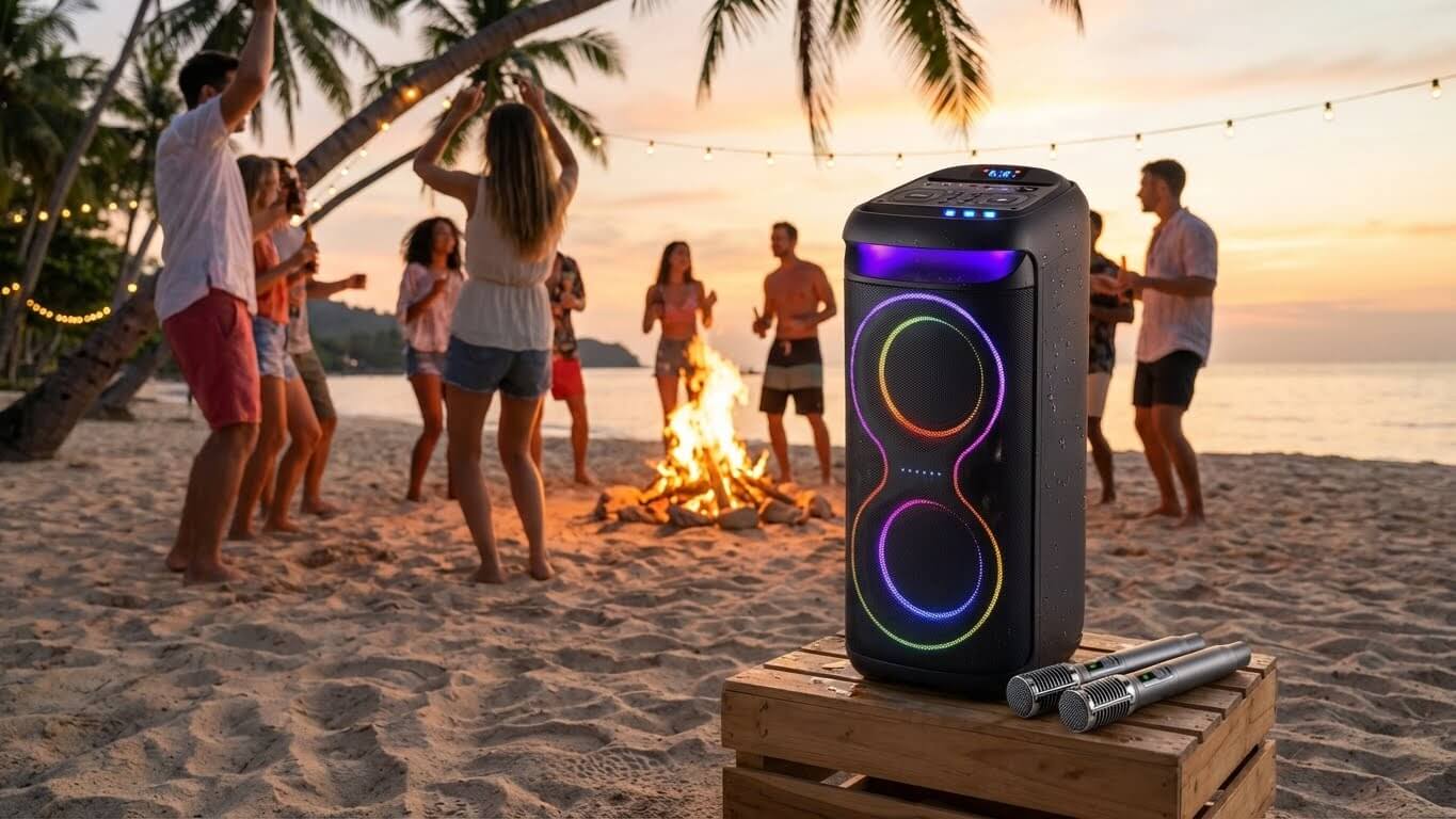 GreenKeeper GKD60 Portable Party Speaker 400W