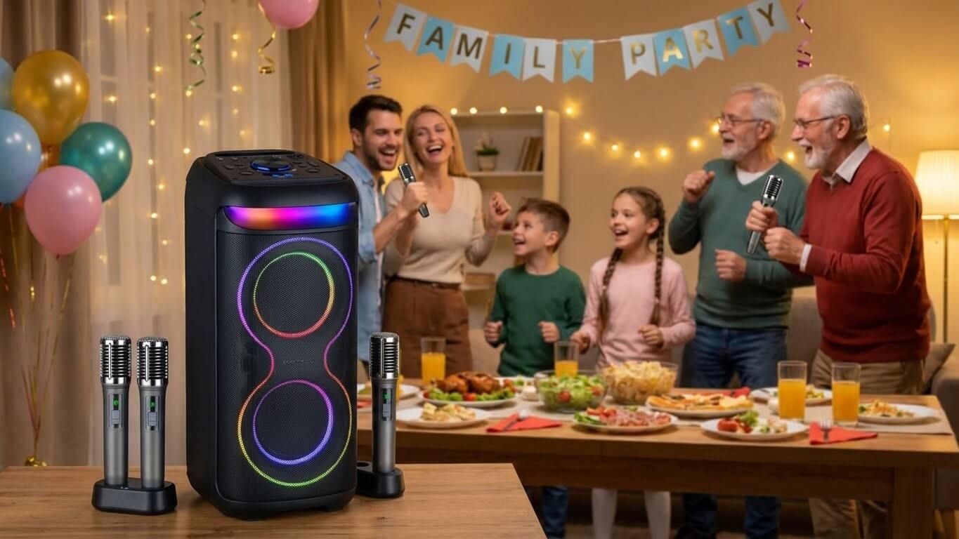 GreenKeeper GKD60 Portable Party Speaker 400W