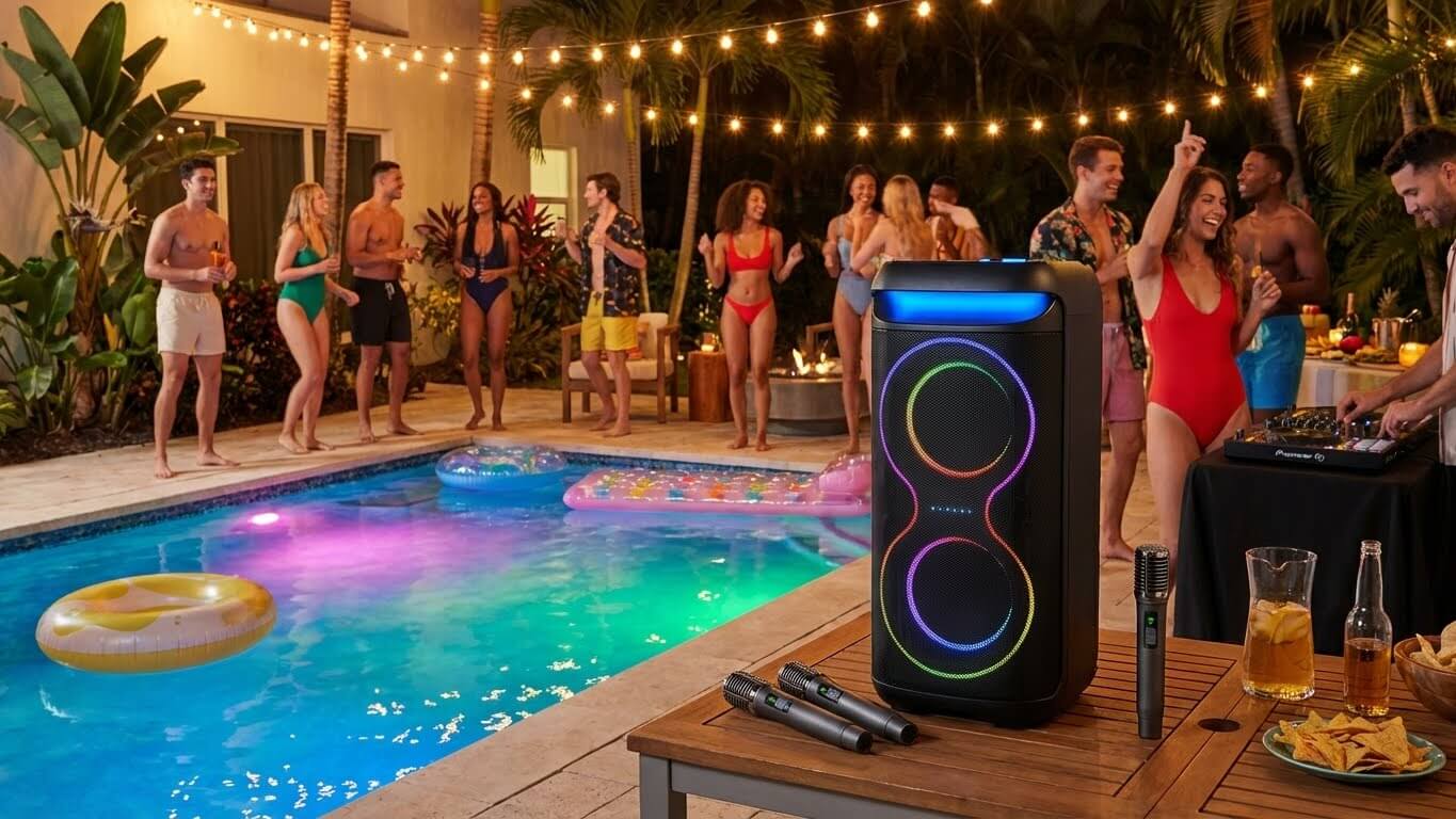 GreenKeeper GKD60 Portable Party Speaker 400W